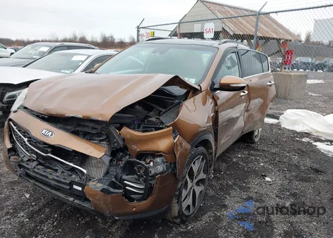 2019 Kia Sportage Sx Turbo from USA, damaged, VIN KNDPRCA65K7619549